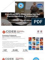 Planificacion y Programacion de Mantenimiento e Inventarios