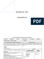 Segundo Bgu Microplanificacion Curricular