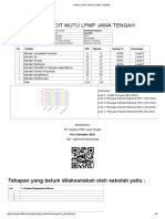 Hasil Audit Awal Mutu LPMP Jateng Padas 2