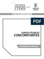 Prova+e+Gabarito +concomitante+2019.2