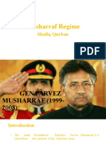 The Musharraf Regime October 1999 Onwards To August 2008