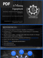 Longwall Mining Equipment With Case Study of Jhanjra ECL Mines