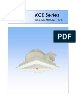 KCE Series: Ceiling Mount Type