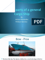 External Parts of A Cargo Ship C V