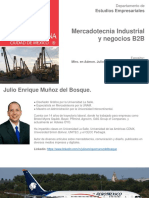 Mercadotecnia Industrial y Negocios B2B - Julio Enrique Muñoz Del Bosque - Junio 2020.