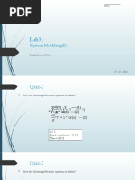 Lab3 - System Modeling 2-23-04-2018