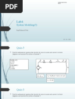 Lab4 - System Modeling 3 - 30-04-2018