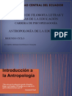 ANTROPOLOGíA HOMBRE CULTURA Y SOCIEDAD