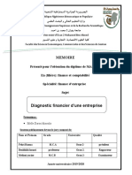 Diagnostic Financier D'une Entreprise