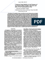 Mechanisms of Aqueous Foam Stability in The Presence of Emulsified Non-Aqueous-Phase Liquids: Structure and Stability of The Pseudoemulsion Film