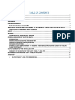 Slope Stability Analysis Using Soil Anchor - Design Report