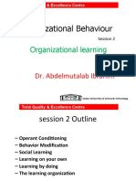 Organizational Learning