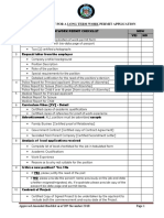 New Work Permit Checklist - Ammended