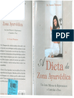 A Dieta Da Zona Ayurvedica - Leitura