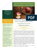 Trauma de Apego y Trastornos de La Conducta Alimentaria