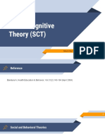 Social Cognitive Theory (SCT) : Niken Nur Widyakusuma, M.SC., Apt