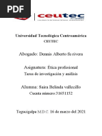 Tarea 8.1 Etica Profesional.