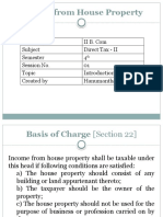 Income From House Property