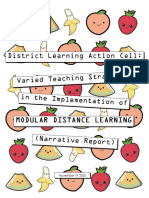 Narrative Report - DLAC - Varied Teaching Strategies