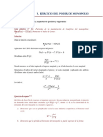 1.3organizacion Industrial - Ejercicio Del Poder de Monopolio (Solucionario)