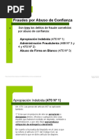 Fraudes Por Abuso de Confianza