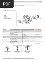 Disassemble Rear Wheel Hub MB