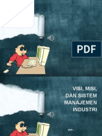 Visi, Misi Dan Sistem Manajemen Industri Media