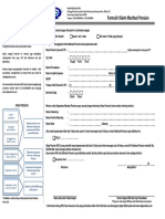 Form Klaim Manfaat Pensiun - Input