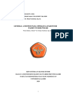 General Anestesi Pada Operasi Laparotomi Pasien Tumor Wilms: Case Report Session (CRS)