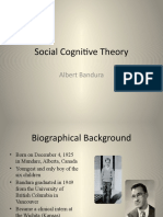 Bandura Social Cognitive Theory