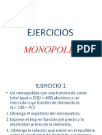 Ejercicios Del Monopolio