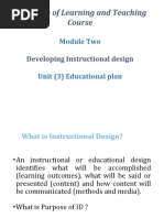 Developing Instructional Design