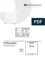 White-Westinghouse: Top-Load Washing Machine