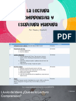 Presentación Estrategias - Lectura Comprensiva y Escritura Madura