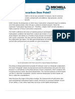 What Is Hydrocarbon DewPoint