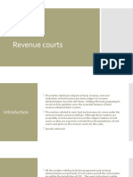 Revenue Courts