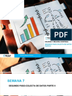 Semana 7 - Colecta de Datos (II Parte)