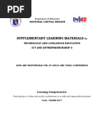 Supplementary Learning Materials: National Capital Region