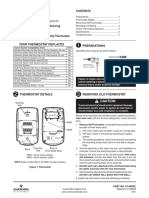 Your Thermostat Replaces Preparations: Installation Instructions For