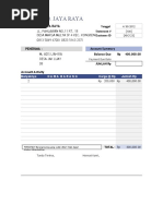 Billing Statement