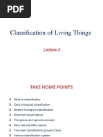 Lec-3 - Classification of Living Things