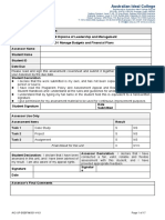 Final Result For This Unit: AIC-UP-BSBFIM501-V4.0 Page 1 of 17