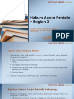 Presentasi Fauzul Abrar PKPA HOL Hukum Acara Perdata Bagian 3 7 Juli 2020. FINAL