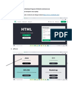 Cara Membuat Program Di Website W3school