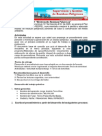 Trabajo Práctico No. 1 "Minimizando Residuos Peligrosos" Jorge Andres Ferro