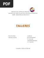 Talleres de Precalculo