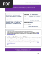 In-Course Assessment (Ica) Specification