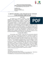 Ricardo Vielma, La Renovación de La Escatología VII, Artículo 3