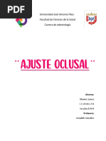 Ajuste Oclusal Marien Suarez