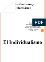 Individualismo y Colectivismo